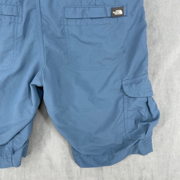 The North Face Shorts Womens 6 Blue 100% Nylon Outdoors Hiking Logo Camping - Picture 10 of 14